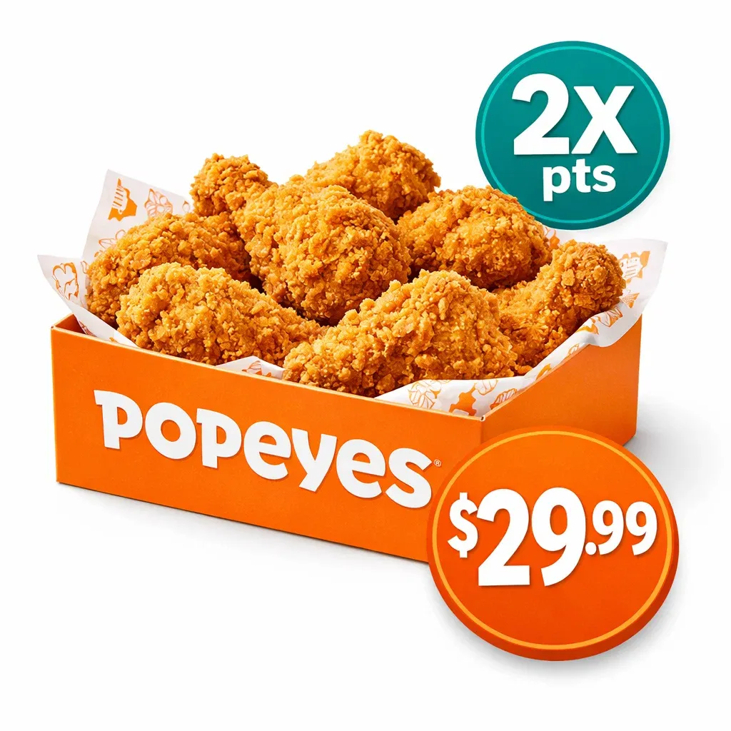 Popeyes Chicken Menu with Prices (Latest Deals, Combos & Family Meals) 9 12Pc Chicken Family Meal