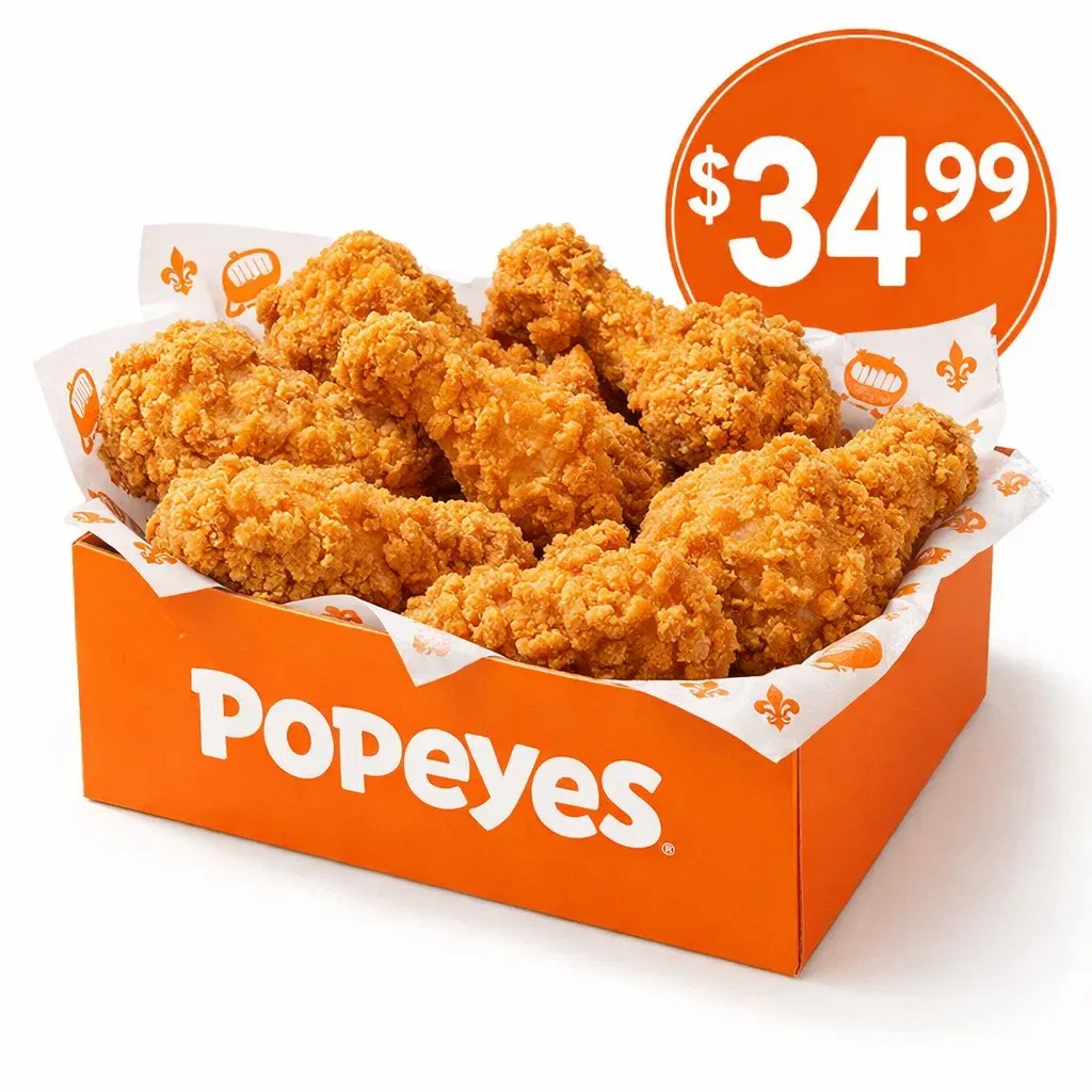Popeyes Chicken Menu with Prices (Latest Deals, Combos & Family Meals) 11 16Pc Chicken Family Meal