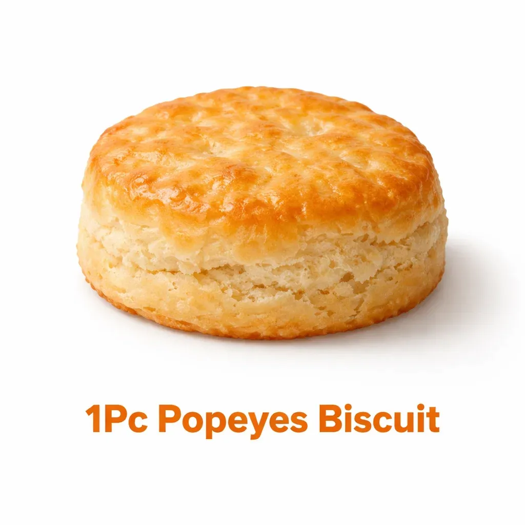 Popeyes Chicken Menu with Prices (Latest Deals, Combos & Family Meals) 17 1Pc Popeyes Biscuit