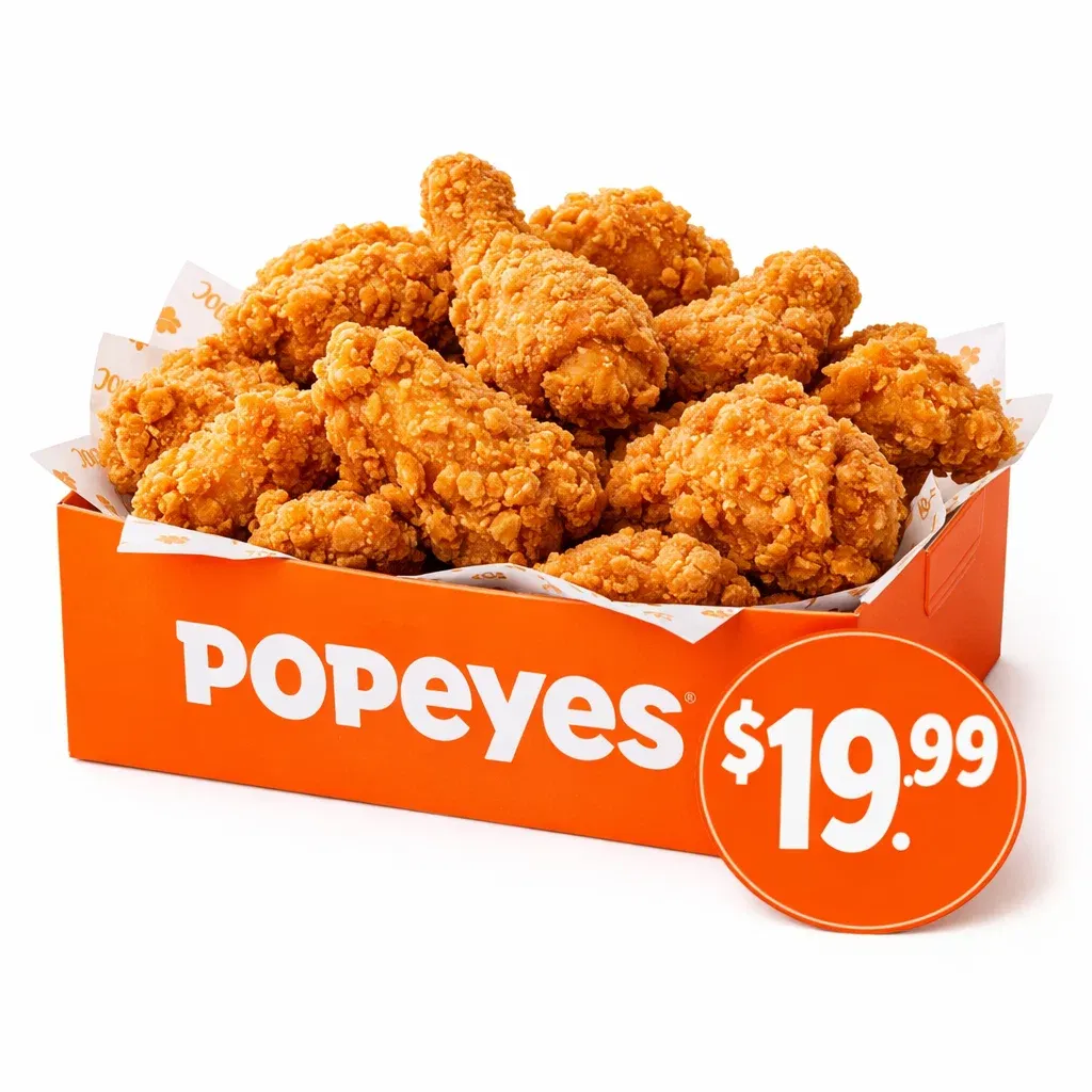 Popeyes Chicken Menu with Prices (Latest Deals, Combos & Family Meals) 6 8Pc Signature Chicken