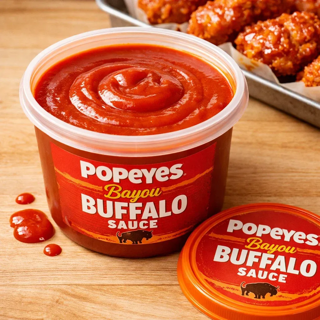 Popeyes Sauces: The Ultimate Guide to Flavor-Packed Dipping Options 8 Popeyes Bayou Buffalo Sauce