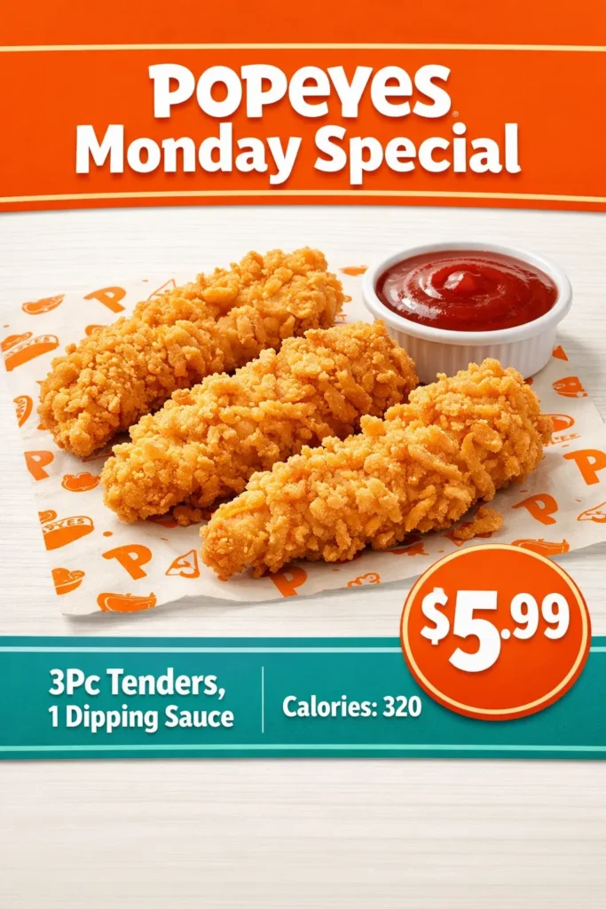 Popeyes Monday Special