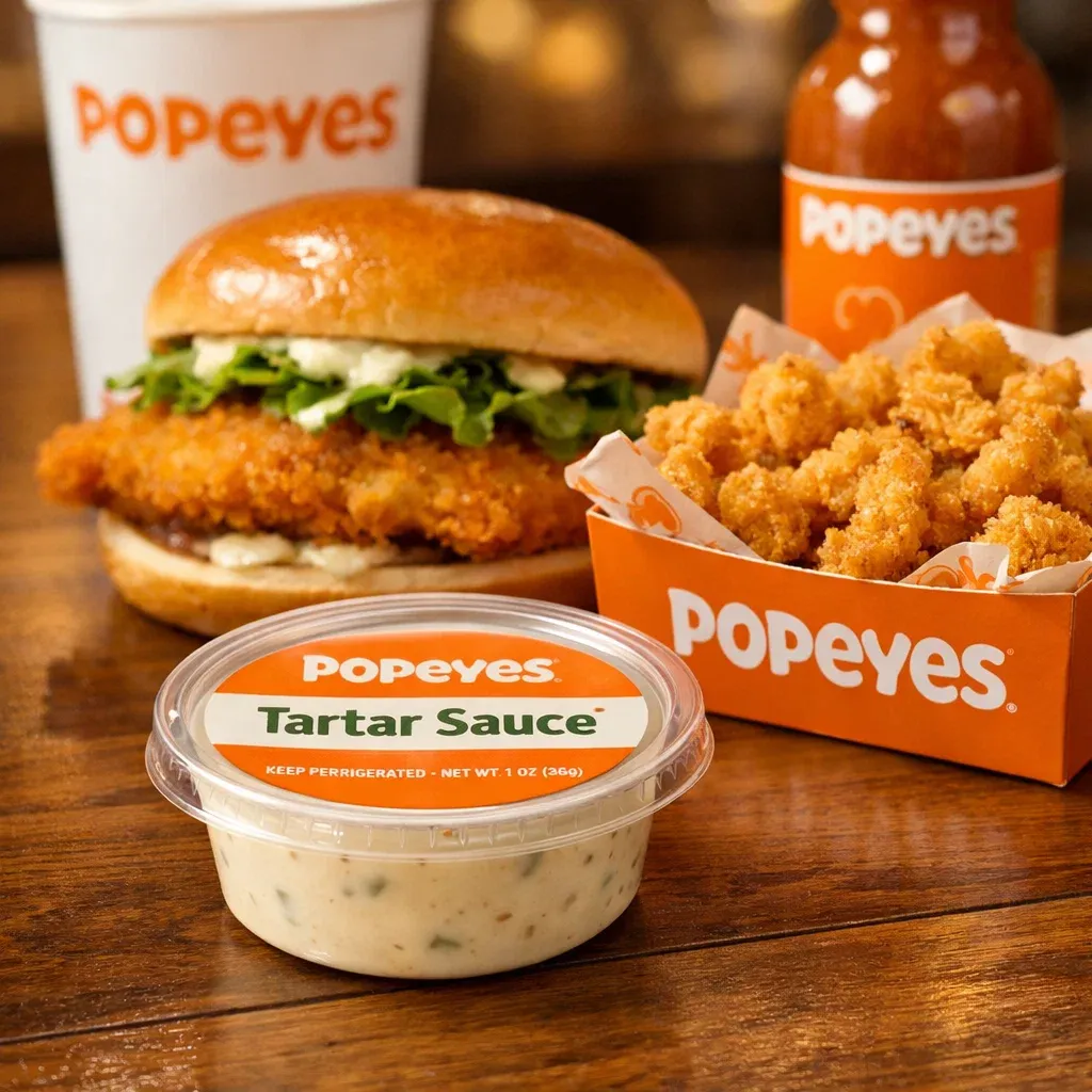 Popeyes Sauces: The Ultimate Guide to Flavor-Packed Dipping Options 11 Popeyes Tartar Sauce