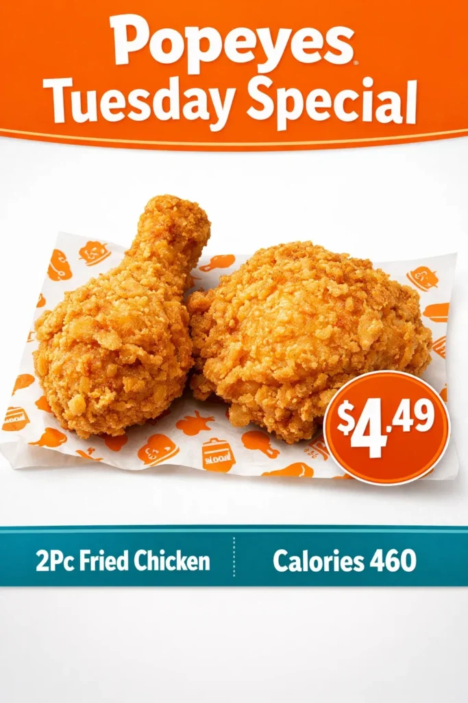 Popeyes Tuesday Specials