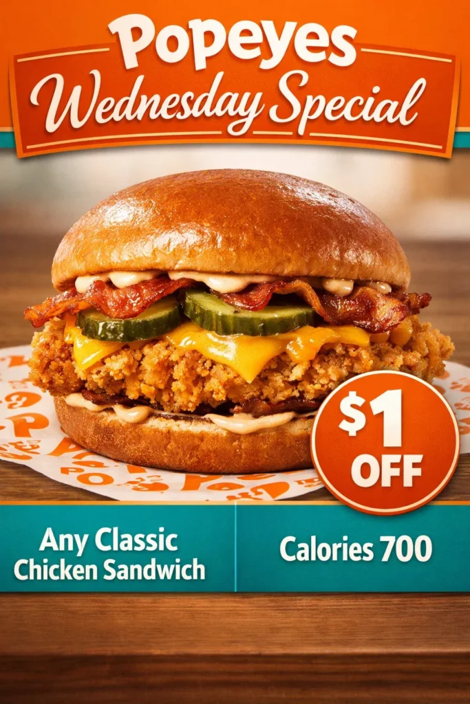 Popeyes Wednesday Deal