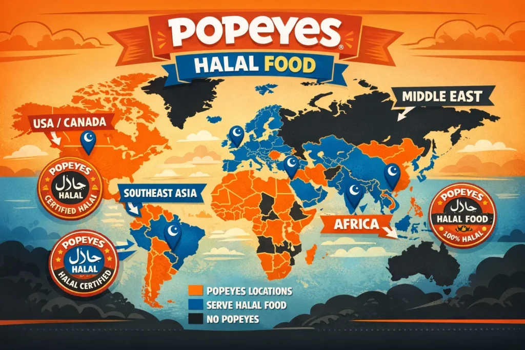 Popeyes menu