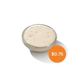 Roasted Garlic Parmesan Sauce$0.75 | 290 Cal