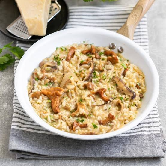 Creamy Wild Mushroom Risotto