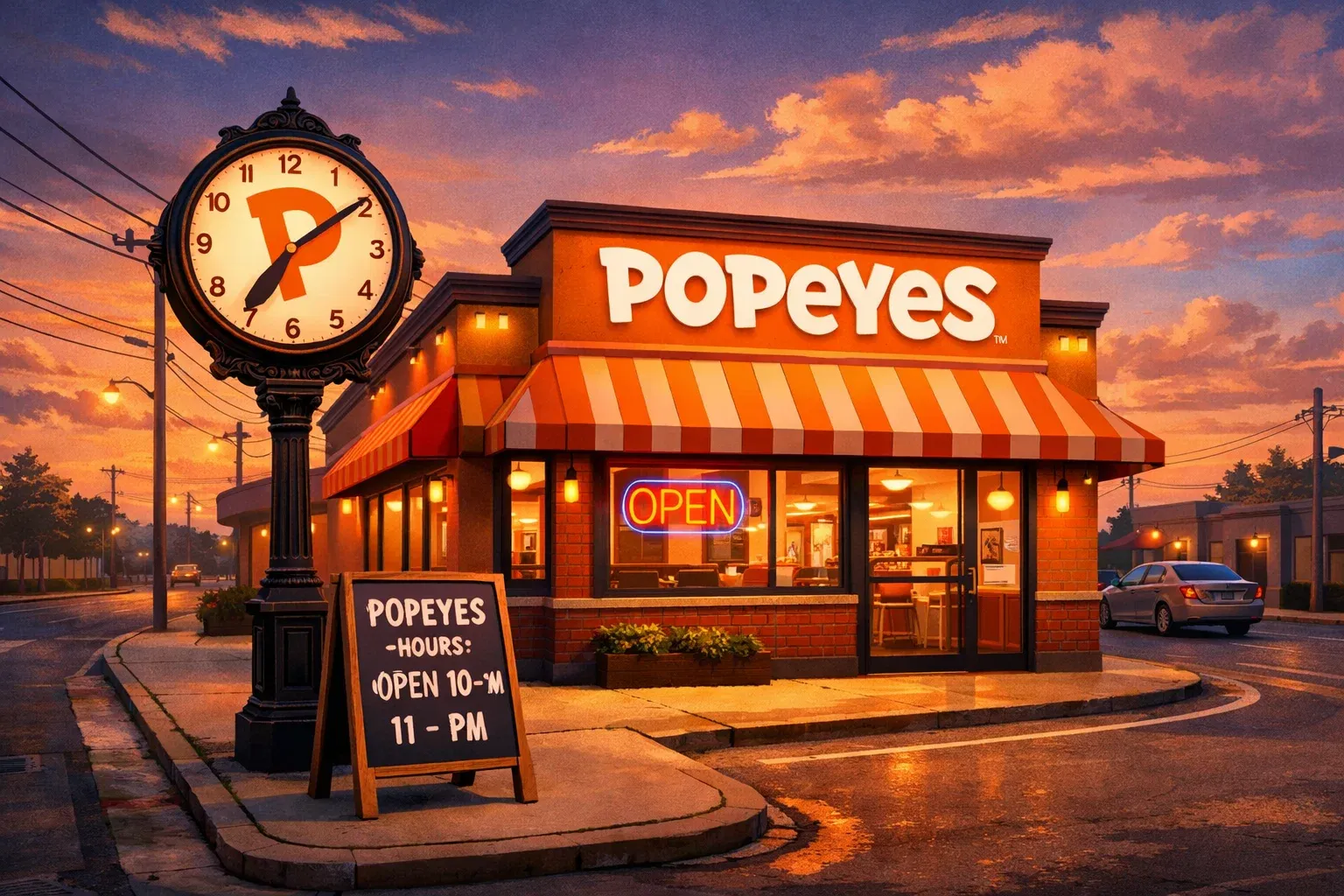 Popeyes Hours