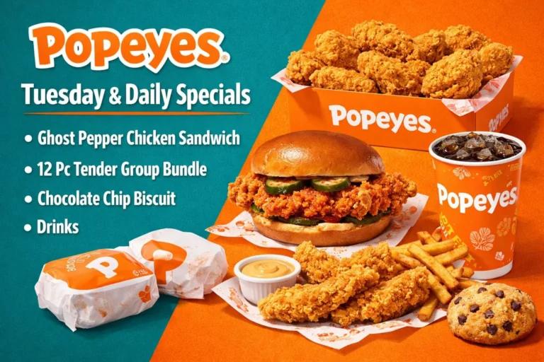 popeyes deals on tuesday