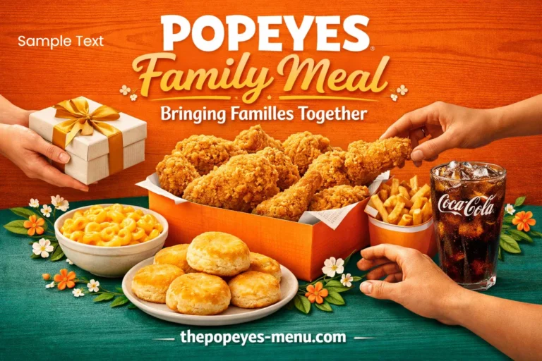 Popeyes family meal