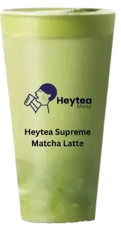 3 Heytea Triple Supreme Matcha Latte