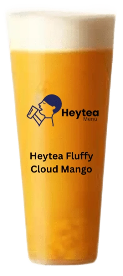 30 Heytea fluffy cloud mango