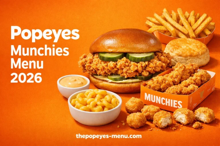 Munchies Menu