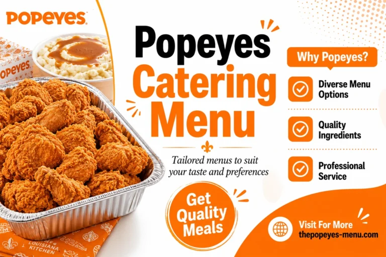 Catering Menu