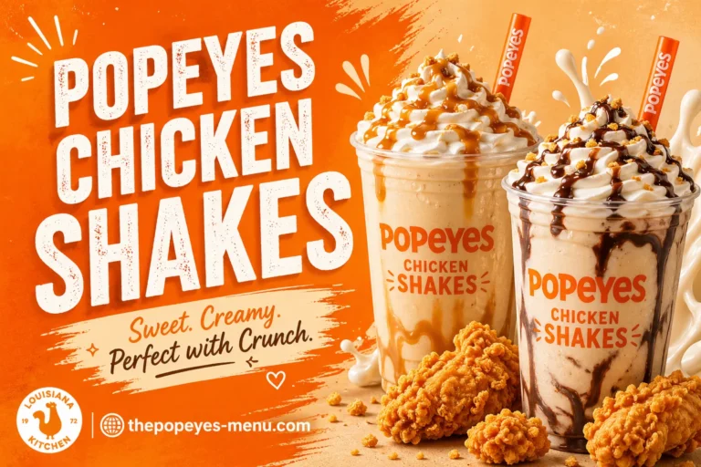 Popeyes Shakes