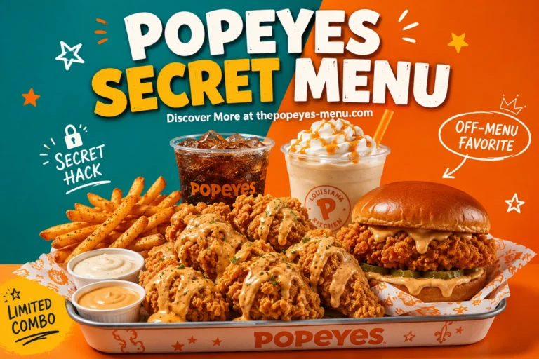 Popeyes Secret Menu