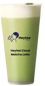 5 Heytea Cloud Matcha Latte